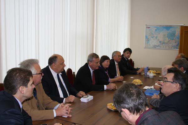 встреча с делегацией Национальной академии наук Украины